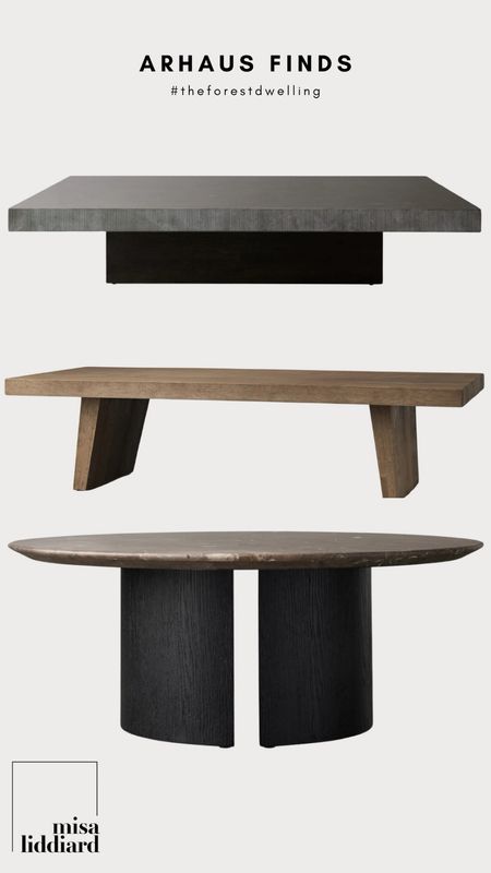 Linking a few coffee tables that caught my eye from Arhaus. The quality is so good and the handcrafted items are sustainably sourced.

#LTKHome #LTKStyleTip