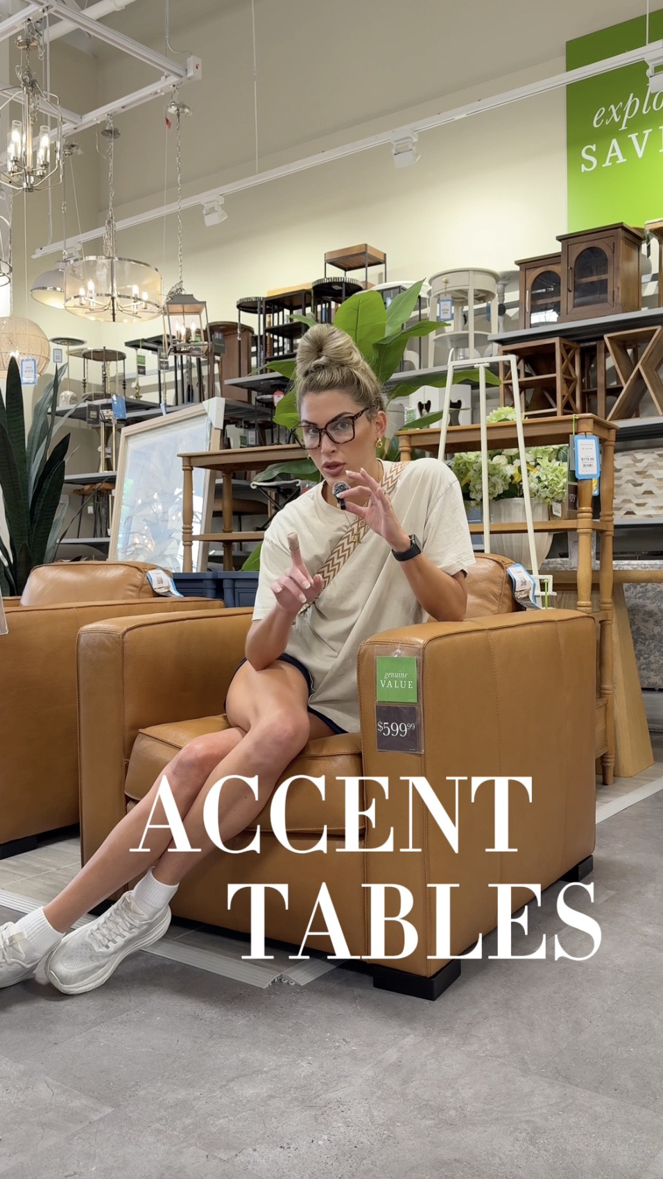 Accent Tables 101..

Highlights:
1. Think of accent tables like a connector, or a bridge. Bridging the gap between two pieces of furniture, or a couch + empty wall, a lonely corner in a dining room, etc. 
2. Do my 24-hr method: incorporate an accent table wherever you’re *thinking* you need one. Leave it there for 24 hrs, walk around, do things, and then the next day take it away and see if you can notice that it’s gone. 
3. One can never have enough accent tables they are a styling GEM. 




Home refresh, accent tables, home decor, room refresh, table styling , living room inspo, room styling, fall inspo, fall home