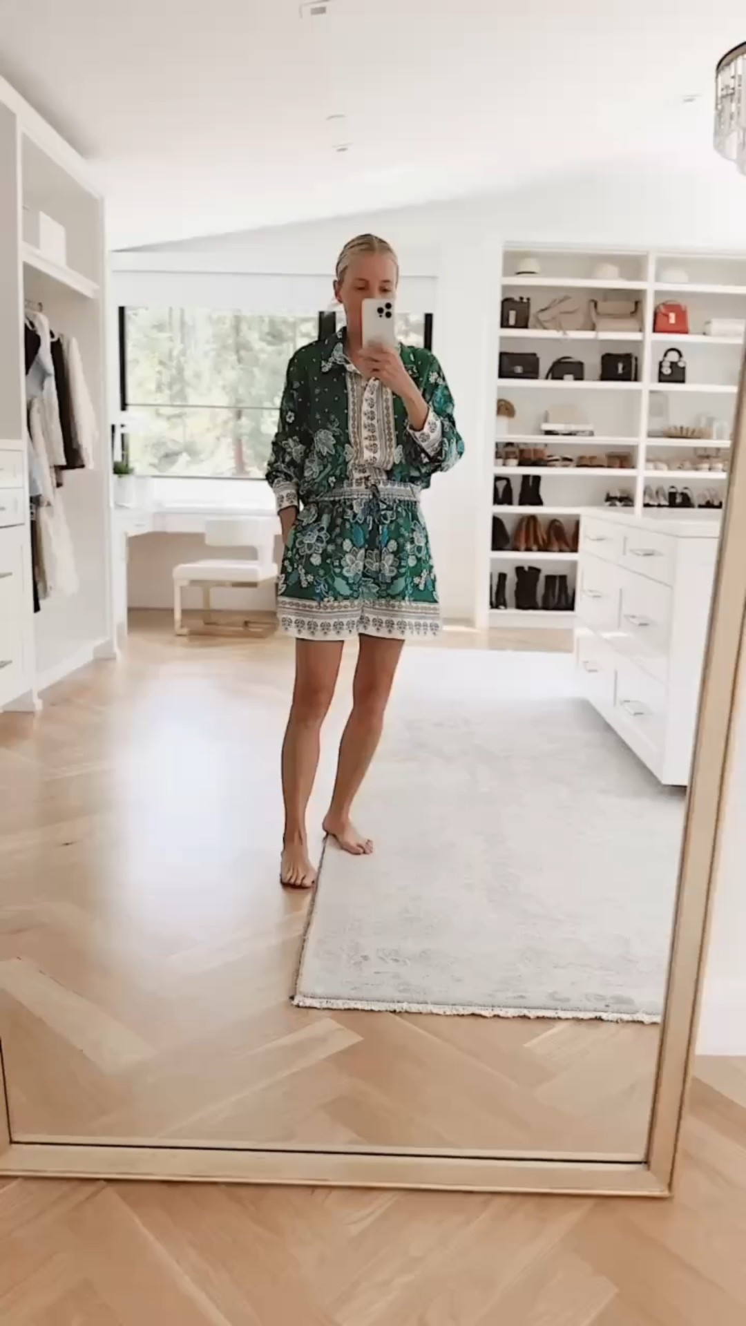 Cute set from Anthropologie — this would be great for travel! Fit runs true to size; the shorts are a little big on me. I could wear an xs or small. 

#LTKTravel #LTKSeasonal