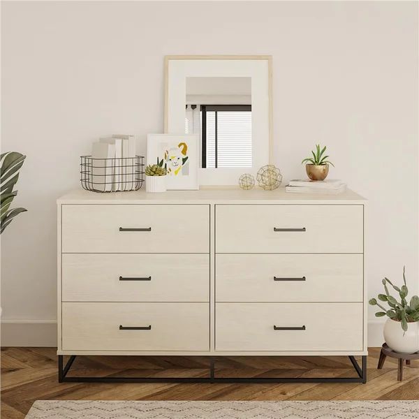 Kelly 6 Drawer Double Dresser | Wayfair North America