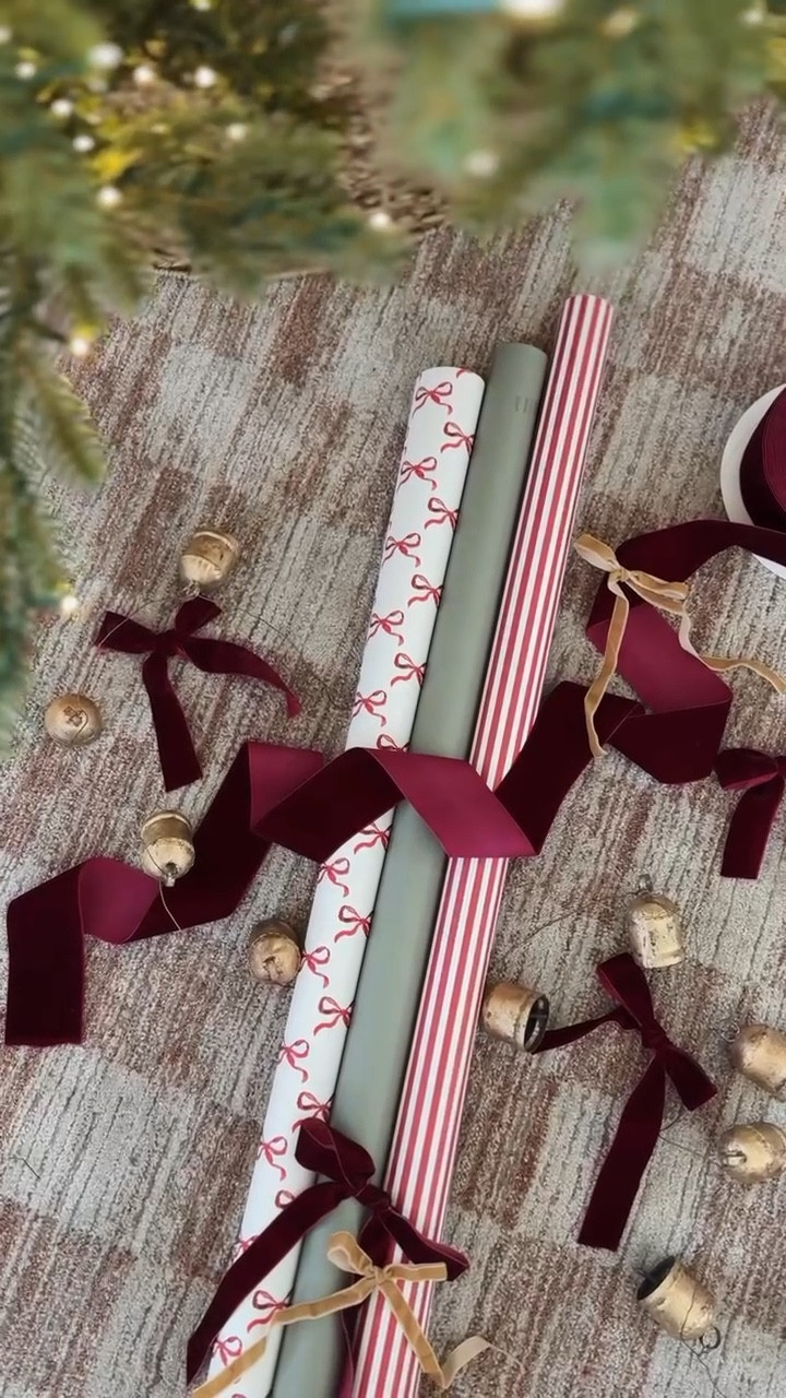 This wrapping paper from Amazon is too cute!! Snagged it before it sells out, I never am on top of grabbing the cute wrapping paper before it's all gone, this year we're not letting that happen! ✨🎀

#LTKHoliday #LTKFamily #LTKSeasonal