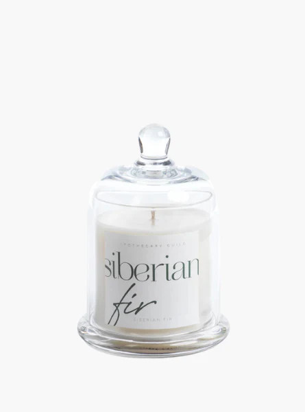 Apothecary Guild Scented Candle Jar with Glass Dome | The Style Edit Collective