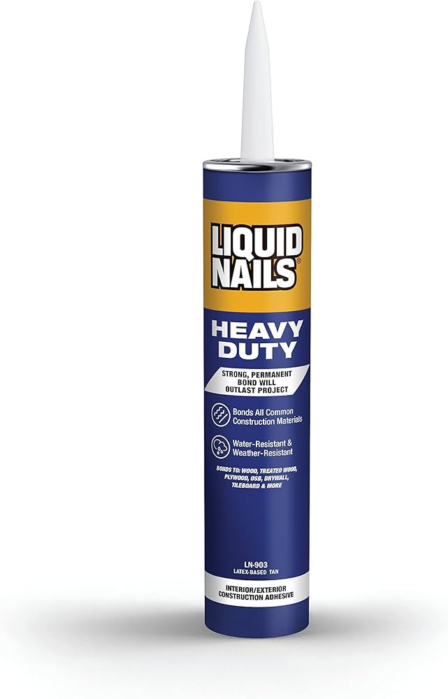 Liquid Nails Heavy Duty Construction Adhesive (LN903), 10 oz | Amazon (US)