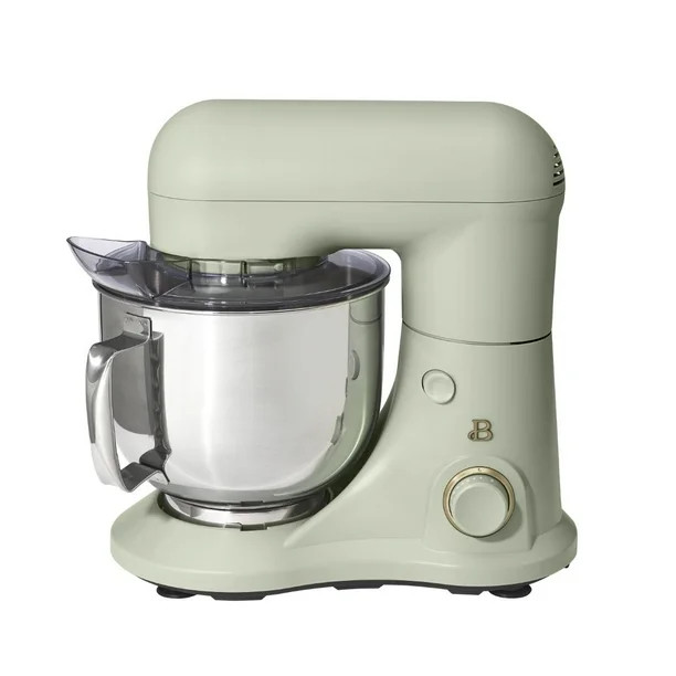 Beautiful 5.3QT Capacity Lightweight & Powerful Tilt-Head Stand Mixer, Sage Green by Drew Barrymo... | Walmart (US)