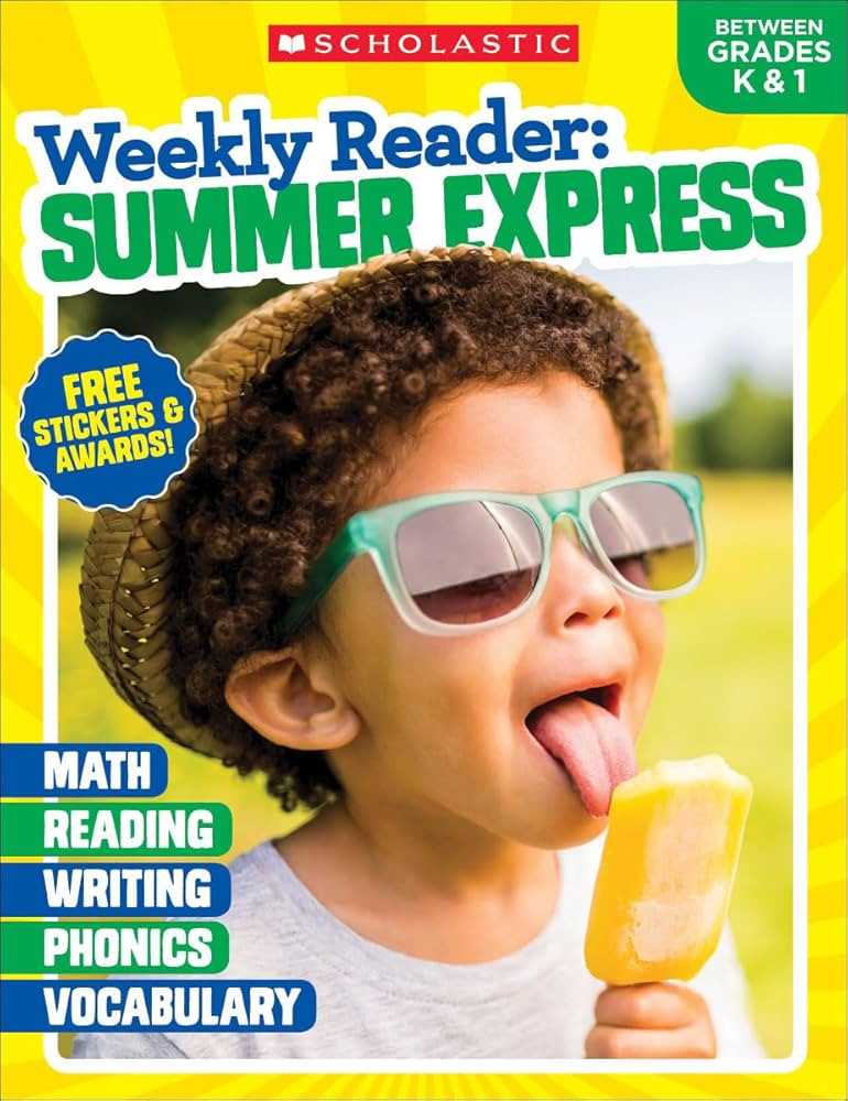 Weekly Reader: Summer Express (Between Grades K & 1) Workbook | Amazon (US)