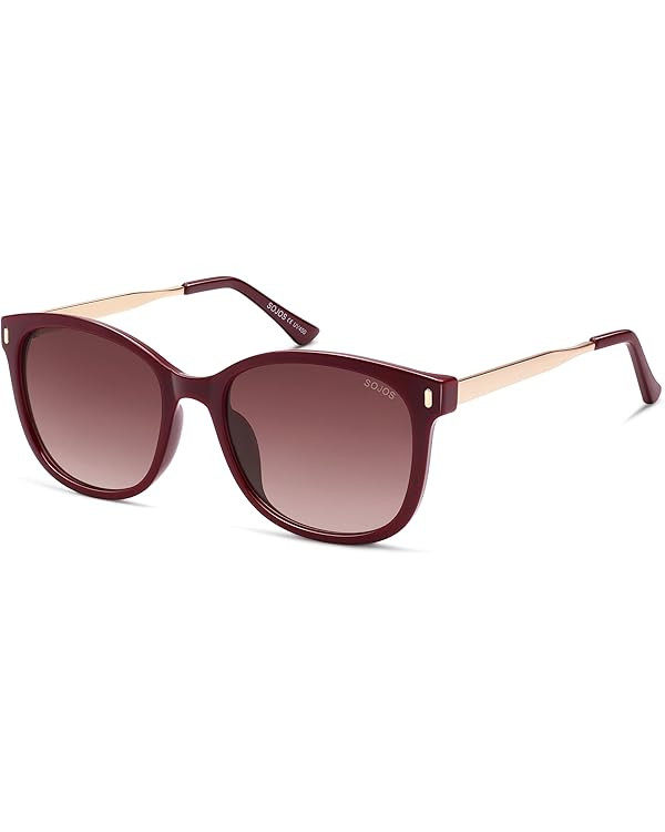 SOJOS Classic Square Polarized Sunglasses for Women Oversized Trendy Retro UV Protection Shade SJ... | Amazon (US)