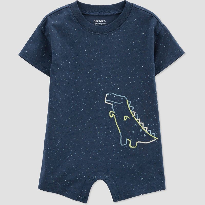 Carter's Just One You®️ Baby Boys' Dino Romper - Blue | Target