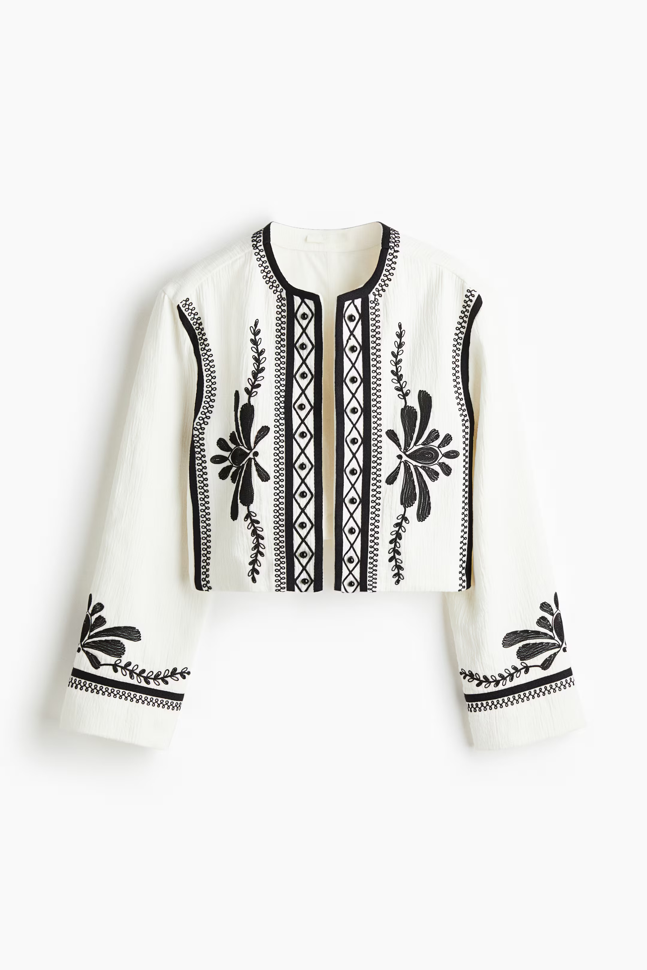 Embroidered jacket | H&M (UK, MY, IN, SG, PH, TW, HK)