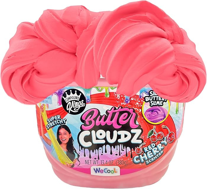 COMPOUND KINGS Fluffy Butter Cloudz Compound Bucket for Girls & Boys | Sensory Toys | Non-Toxic &... | Amazon (US)
