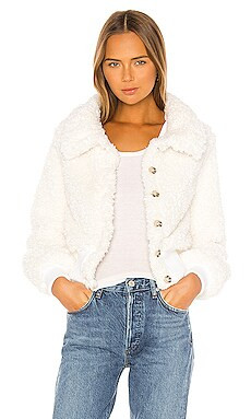 Tularosa Bradlee Jacket in Ivory from Revolve.com | Revolve Clothing (Global)