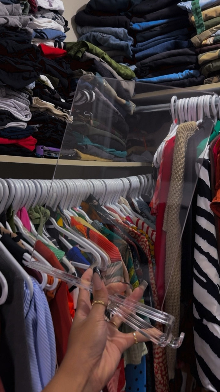 Acrylic shelf organizer! 