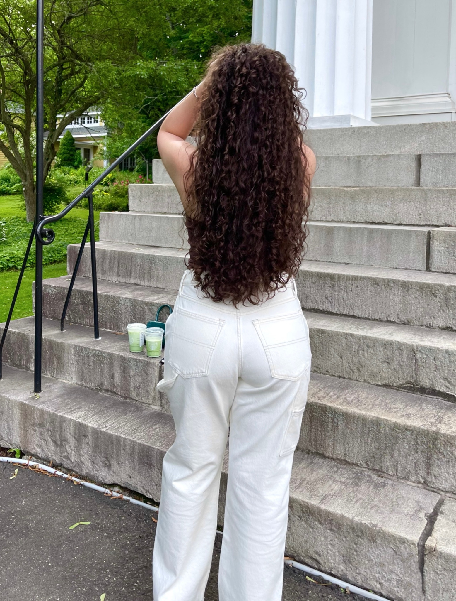 These are SUCH flattering white denim jeans! Also super comfortable & a must have staple piece to have in your closet. Versatile & elevated! 

#LTKfit #LTKstyletip #LTKFind