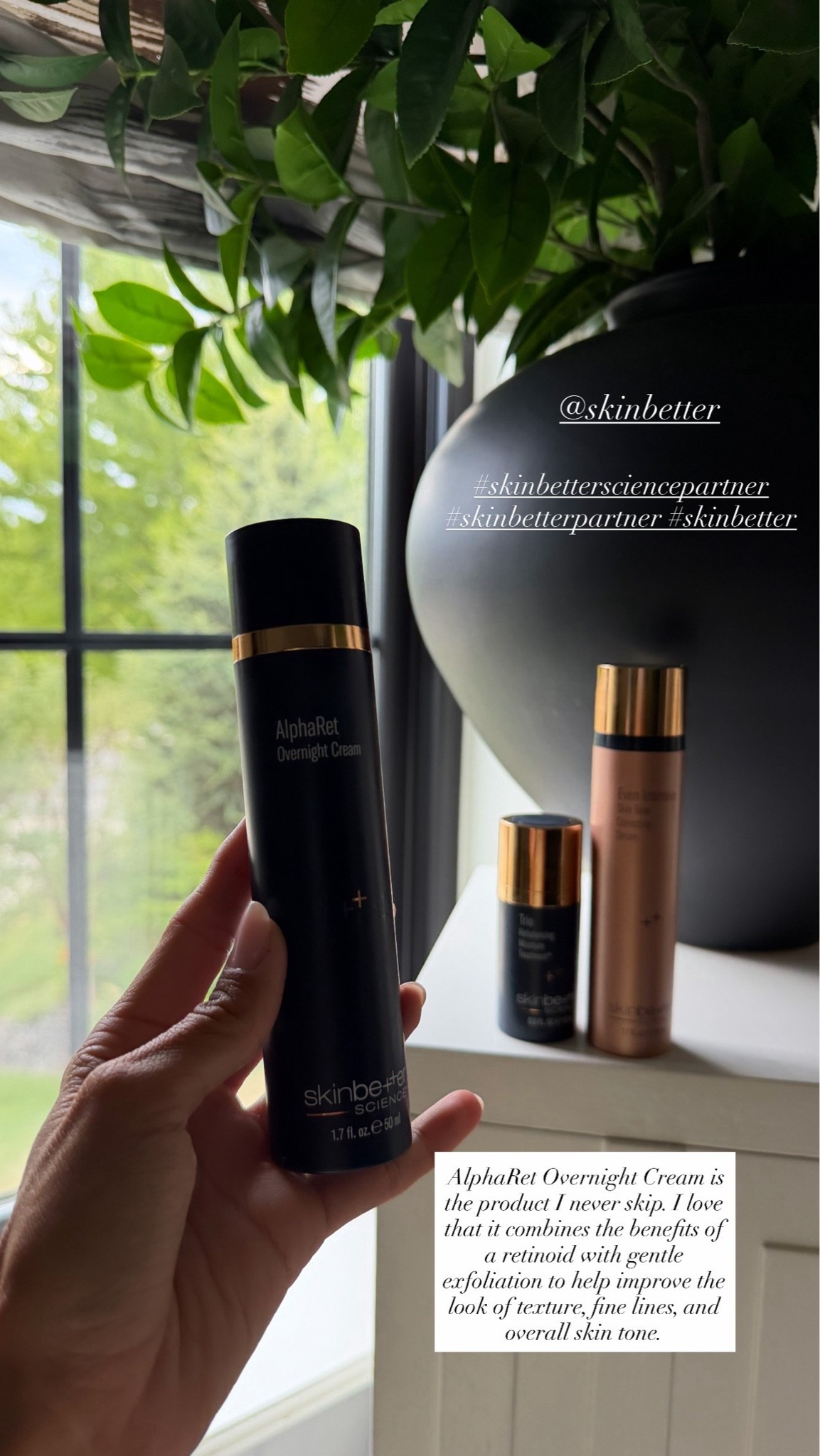 #skinbettersciencepartner My favorite part of the day? Washing off the day and taking a few minutes for my nighttime skincare routine. 🤍✨
I’ve been so excited to partner with @SkinBetter Science because these products have become staples in my routine.
🌙 Even Intensive Skin Tone Correcting Serum helps improve the look of uneven skin tone.
🌙 AlphaRet Overnight Cream is the product I never skip. I love that it combines the benefits of a retinoid with gentle exfoliation to help improve the look of texture, fine lines, and overall skin tone.
🌙 TRIO Rebalancing Moisture Treatment seals everything in with long-lasting hydration and leaves my skin feeling balanced and nourished overnight.
Consistency is everything, and having a simple routine I actually look forward to has made all the difference. 🤍#skinbetterpartner #skinbetter #nightroutine @shop.ltk #liketkit