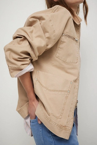 We The Free Easy That Canvas Jacket | Free People (UK)