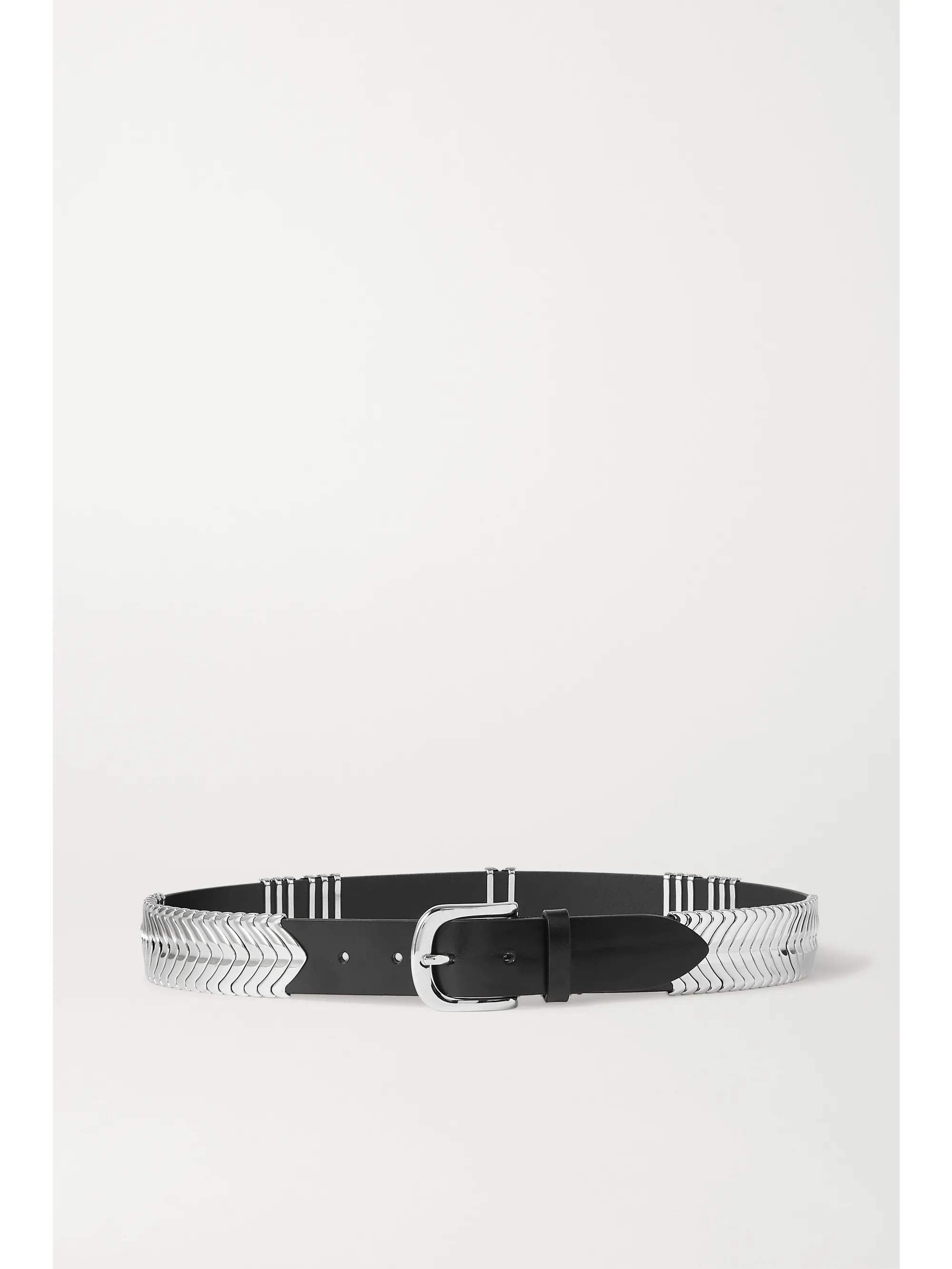 Black Tehora embellished leather belt | Isabel Marant | NET-A-PORTER | NET-A-PORTER (US)