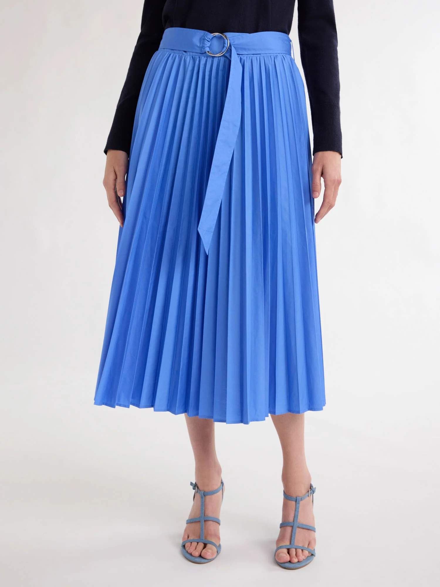 Free Assembly Women's  and Women's Plus Sunburst Pleat Maxi Skirt, Sizes XS-4X | Walmart (US)