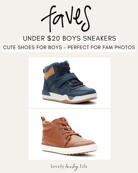 cutest boys’ sneakers from Walmart 👏 under $20 & would be so great for family photos + school 

#LTKkids #LTKfamily #LTKBacktoSchool