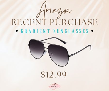 my favorite sunnies! 
these are my go to’s for the beach, the car, literally everywhere! 
grab them while they are on sale!

#sale #sunnies #sunglasses #ombre #gradient #dupe #quay #diff #amazon #salealert #recentpurchase

#LTKFind #LTKsalealert #LTKstyletip