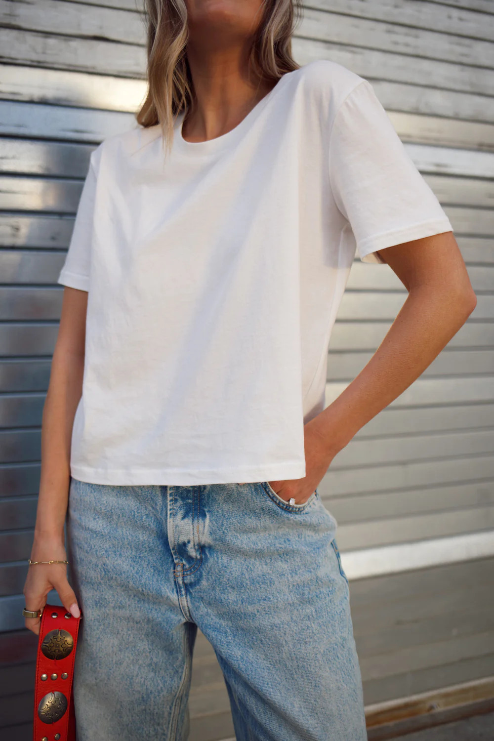 Perfect Tee - Antique White | How Do You Wear That