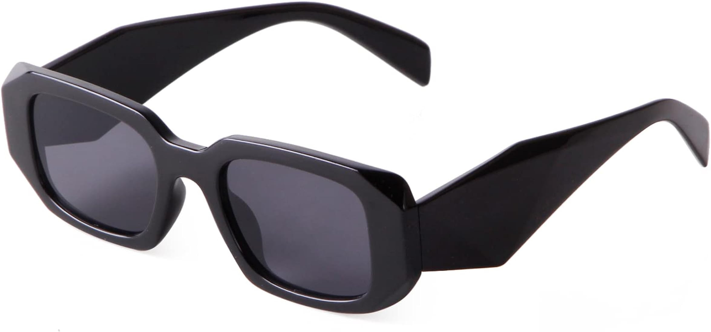 JUDOO Trendy Sunglasses for Women Man Fashion Rectangle Frame UV400 Protection | Amazon (CA)