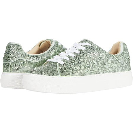 Betsey Johnson Womens Sidny Sneaker 7.5 Light Green | Walmart (US)