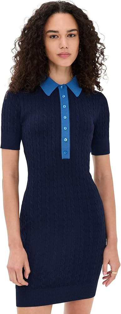 Good American Women's Cable Knit Mini Dress | Amazon (US)