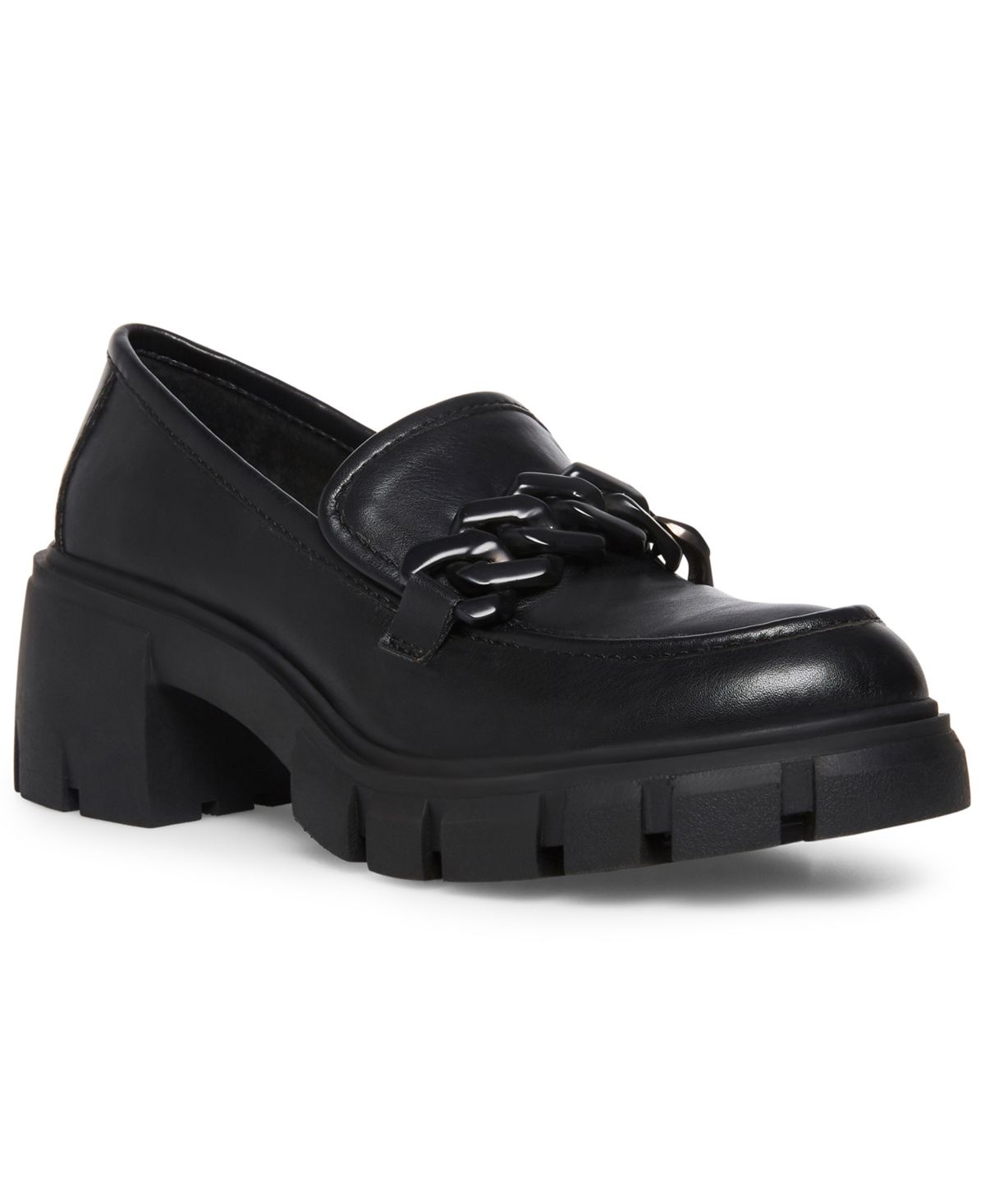 Madden Girl Hoxton Chain Lug Sole Loafers | Macys (US)