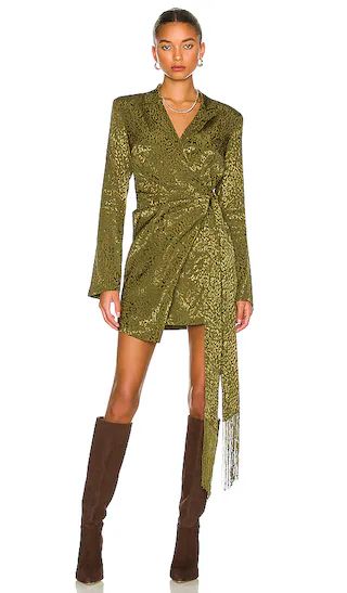 x REVOLVE Milani Mini Dress in Olive Green | Revolve Clothing (Global)
