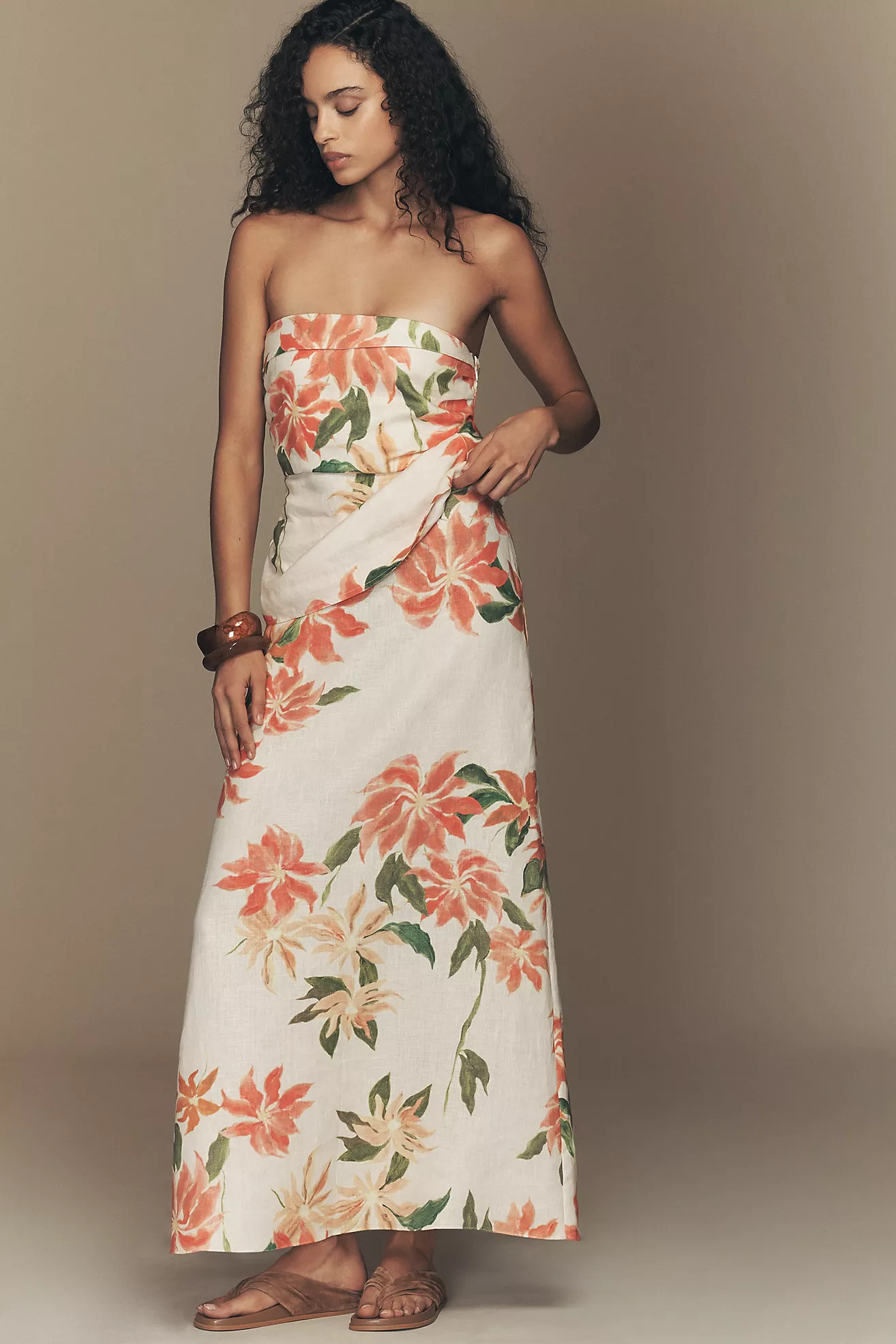 Faithfull The Brand Prieto Linen Maxi Skirt | Anthropologie (US)