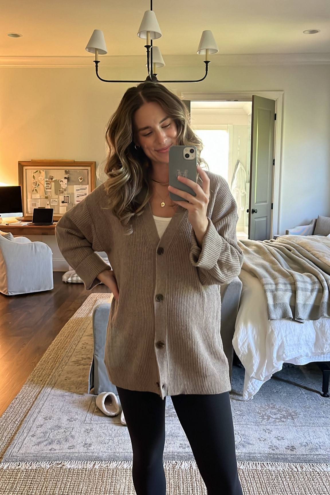 Still wearing my favorite cardigan throughout my last trimester. I got it in tall for extra length and isn’t maternity so would be great for layering this winter and so soft!!

#LTKCyberWeek #LTKSaleAlert #LTKBump