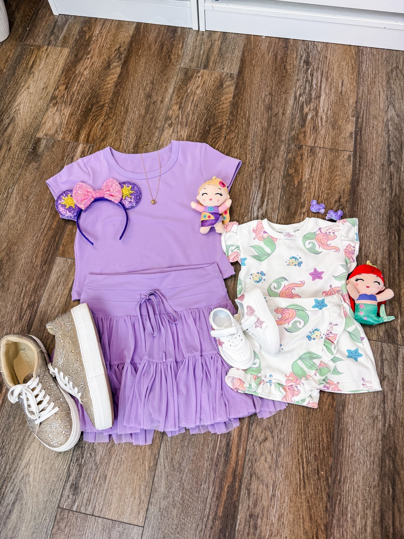 Disney mom and mini outfit 💜✨ Rapunzel inspired & little mermaid 🥰

Disney toddler outfits, toddler girl outfits, Disney style

#LTKFamily #LTKTravel #LTKKids