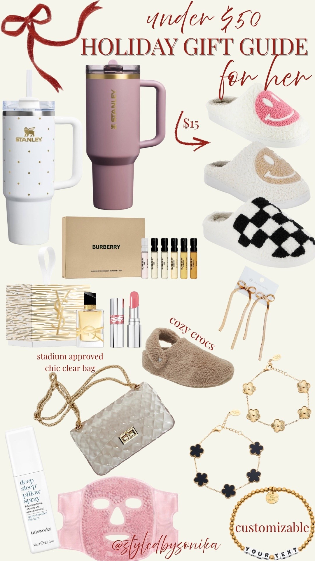 Holiday gift guide for her
Gift ideas for women 
Under $50 gifts 

#LTKHoliday #LTKFindsUnder50 #LTKGiftGuide