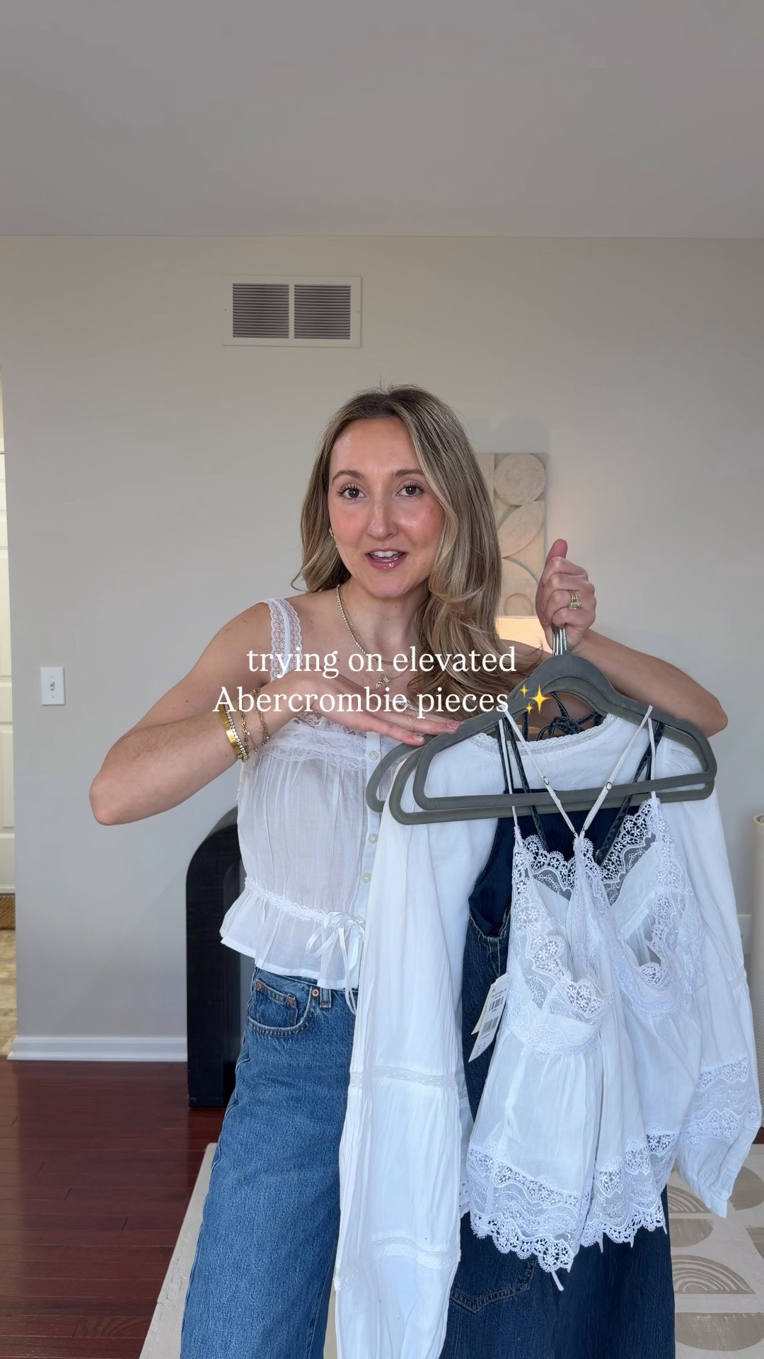 Wearing xs in all! 25 in jeans