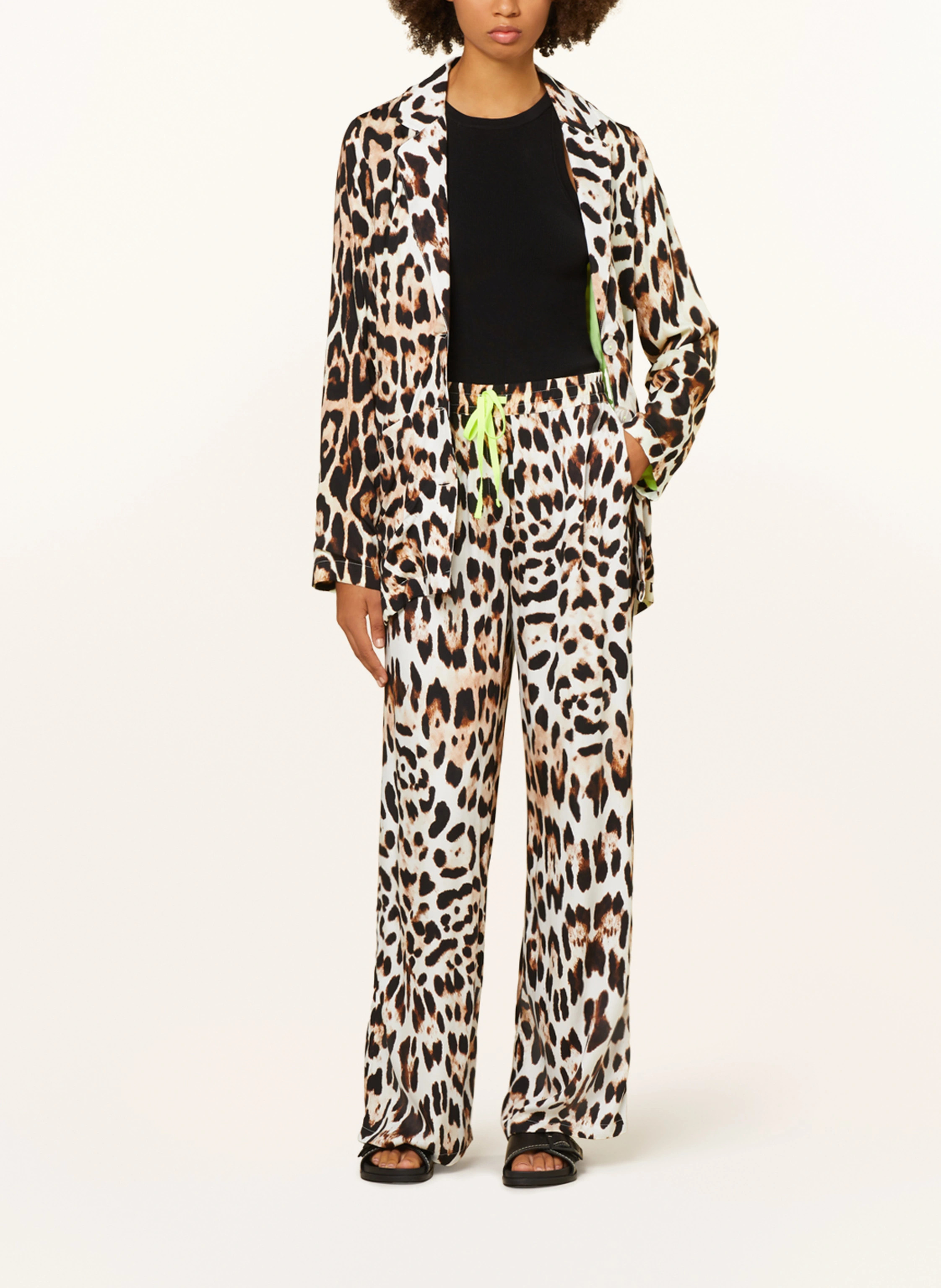 RISY & JERFS Longblazer ROSENHEIM in beige/ schwarz/ braun | Breuninger (DACH)