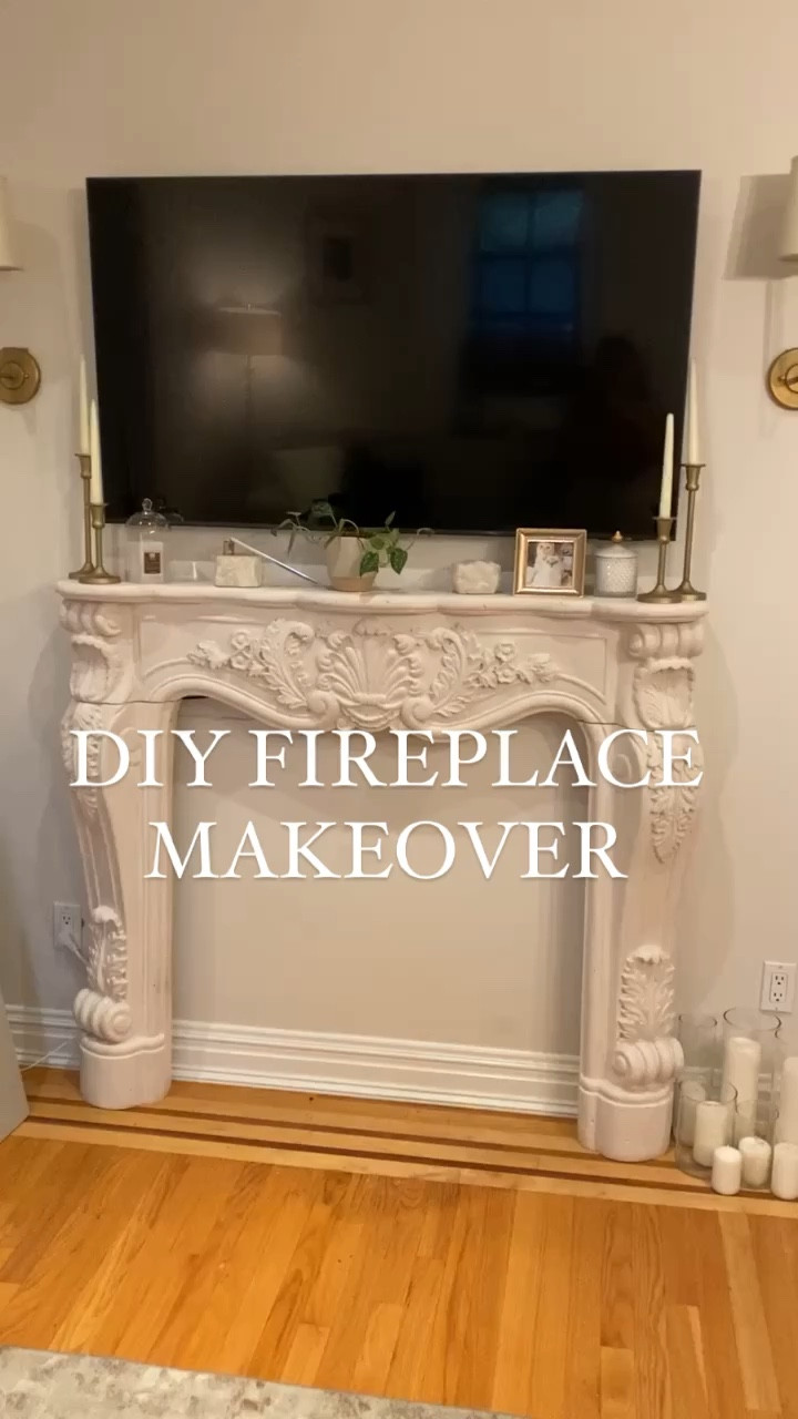 DIY faux fireplace makeover! (With the help of @jinxandbellatrix )
I’ve been wanting to do this project for a long time & finally figured out a cheap + quick way to achieve this backdrop!
We picked up pre-placed backdrop stone @loweshomeimprovement and used construction adhesive to glue them on to construction board that can easily be removed & doesn’t need to be glued to the wall.
A big success!
.
.
#diyhomedecor #diyhomeimprovement #fauxfireplace #modernvintagestyle #ltkhome #loweshomeimprovement #fireplacemakeover #fireplacedecor

#LTKVideo #LTKhome