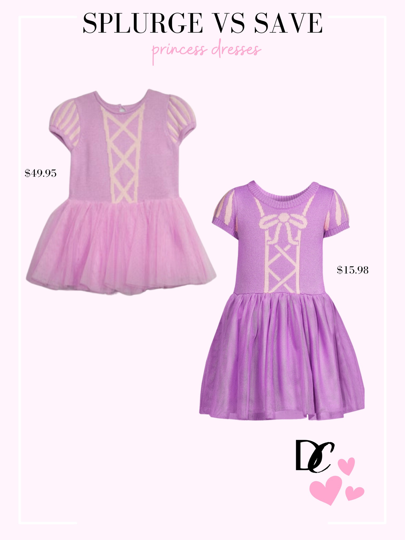 Splurge vs Save edition #princess #babygirloutfit #halloween #halloweencostume #baby #disney #disneyprincess 

#LTKHalloween #LTKSeasonal #LTKbaby