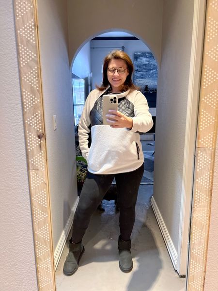 My favorite pullover from Abercrombie, leggings, and my new shirt Uggs.

#LTKFind #LTKshoecrush #LTKstyletip