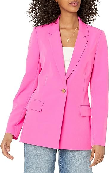 The Drop Womens Blake Long Blazer | Amazon (CA)