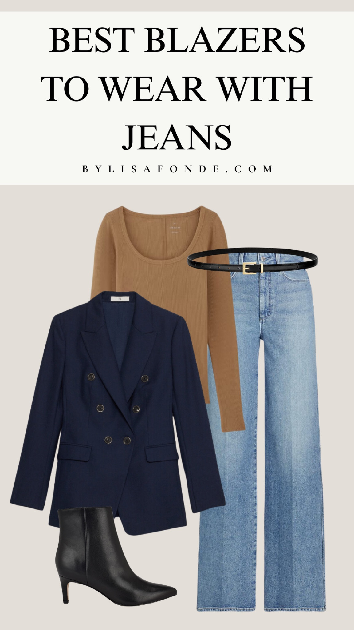 Best blazers to wear with jeans