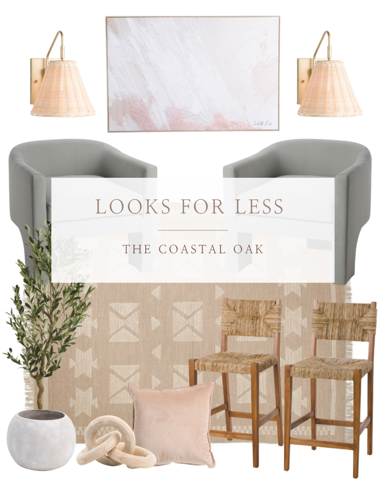 TJ Maxx designer looks for less 

#sittingroom #naturalrug #rug #rattanchair #barstool #barrelchair #sconce 



#LTKsalealert #LTKstyletip #LTKhome