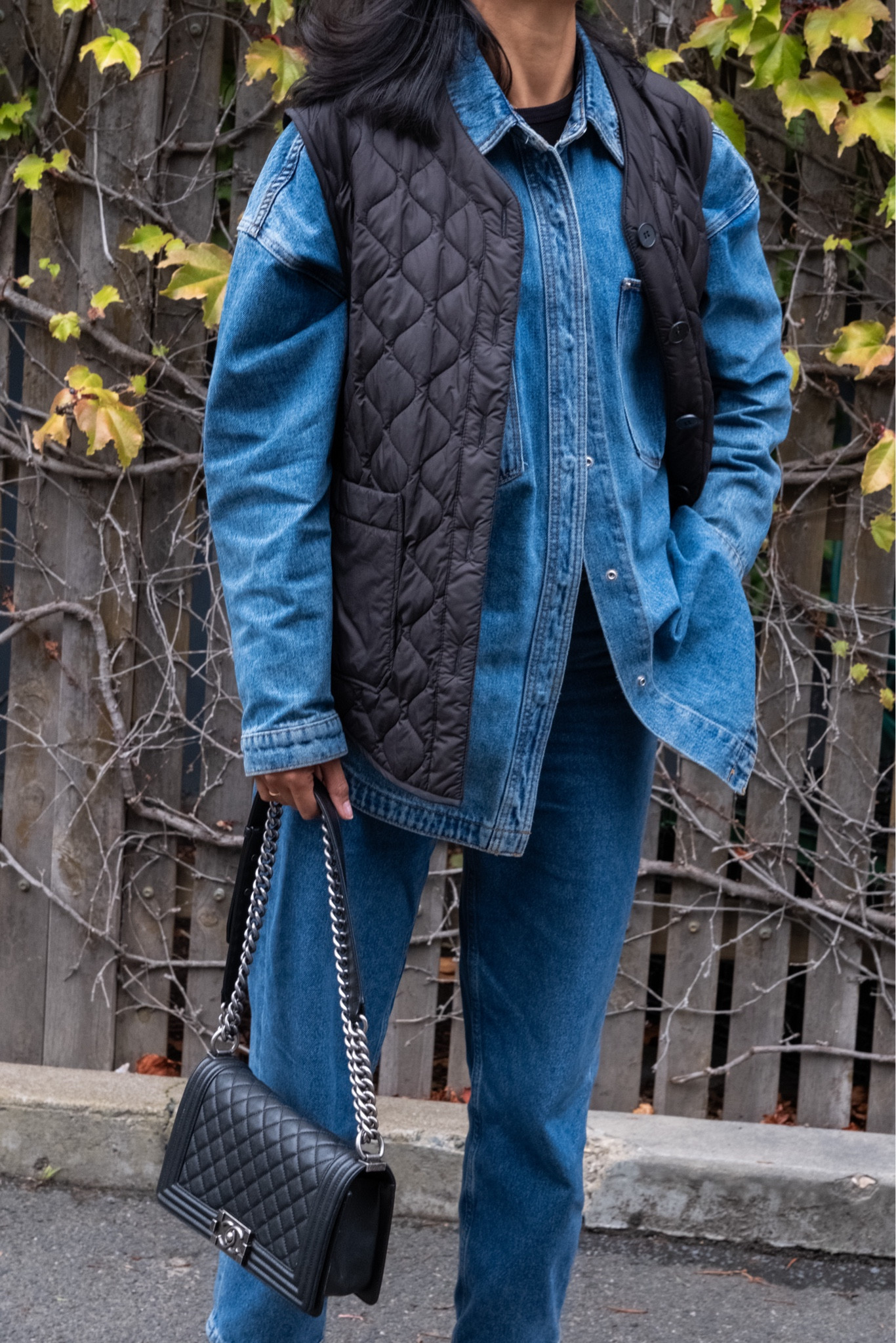 Trend watch: double denim for the cooler months. 

#LTKaustralia #LTKparties #LTKworkwear