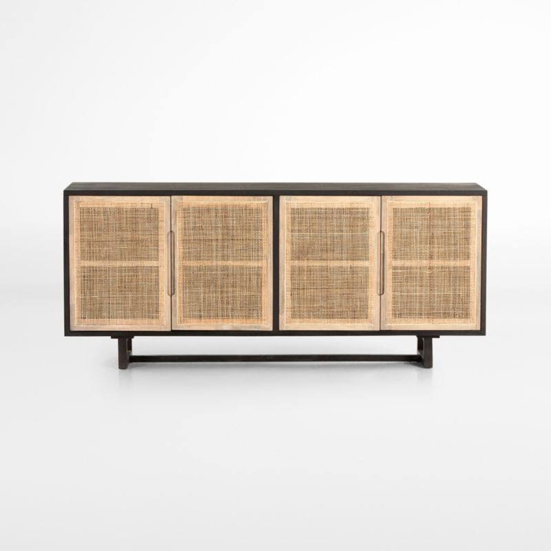 Libby Black Sideboard | Crate & Barrel | Crate & Barrel