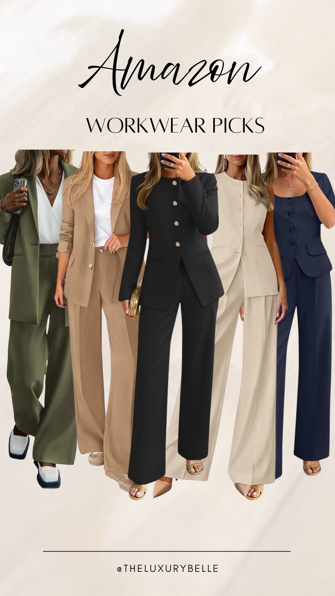 Amazon workwear picks

#LTKSeasonal #LTKootd #LTKgrwm