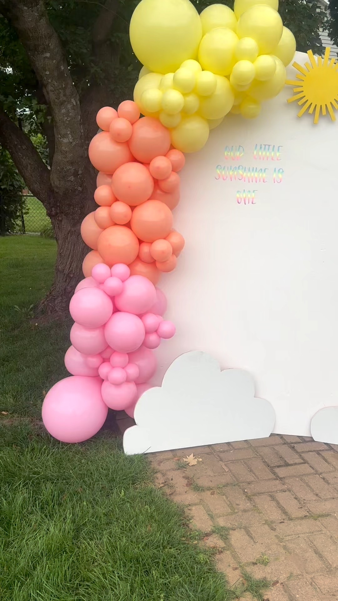 This colorful celebration was full of happy vibes — rainbow balloon garland, sunshine backdrop, and the sweetest details 🌈☀️ Perfect inspo for first birthdays, kids’ parties, or any celebration that needs a pop of color + joy! 💖

#LTKFindsUnder50 #LTKParties
