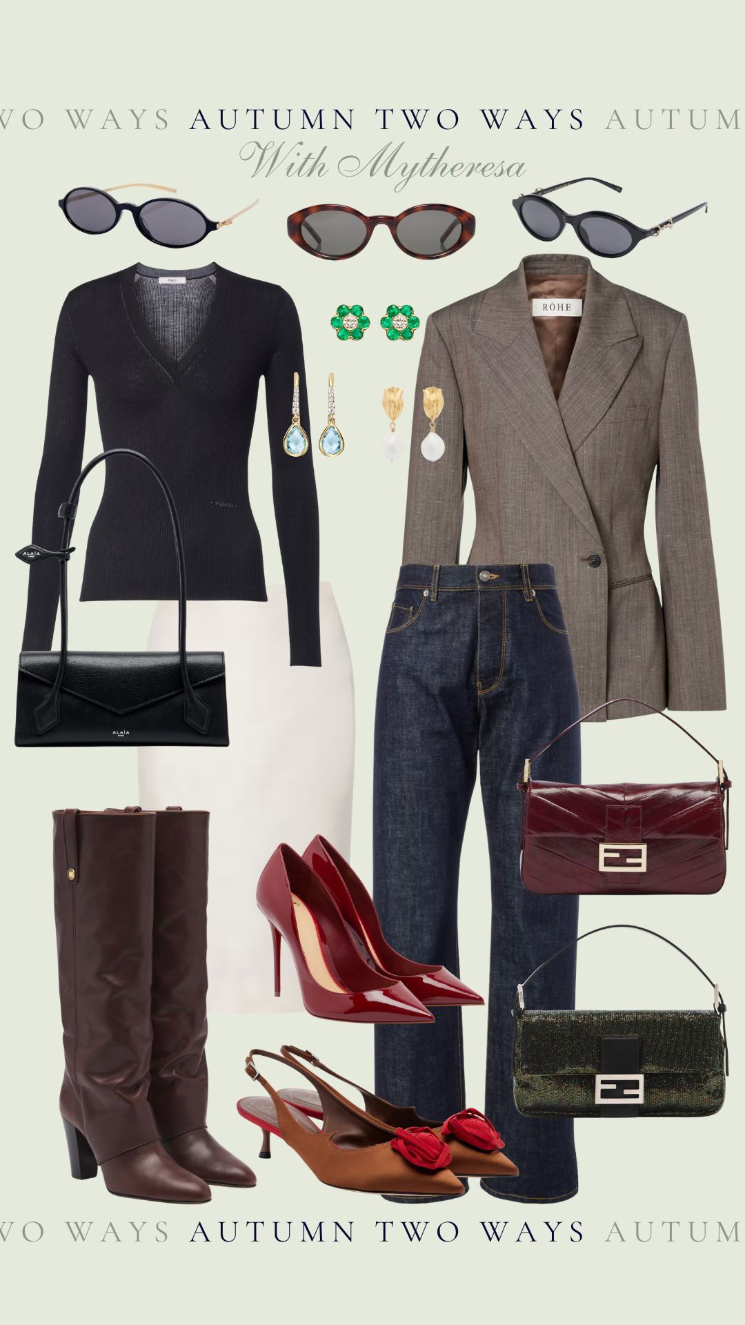 Autumn two ways with Mytheresa! 🤎 

 #LTKautumn #LTKluxury #LTKstyletip