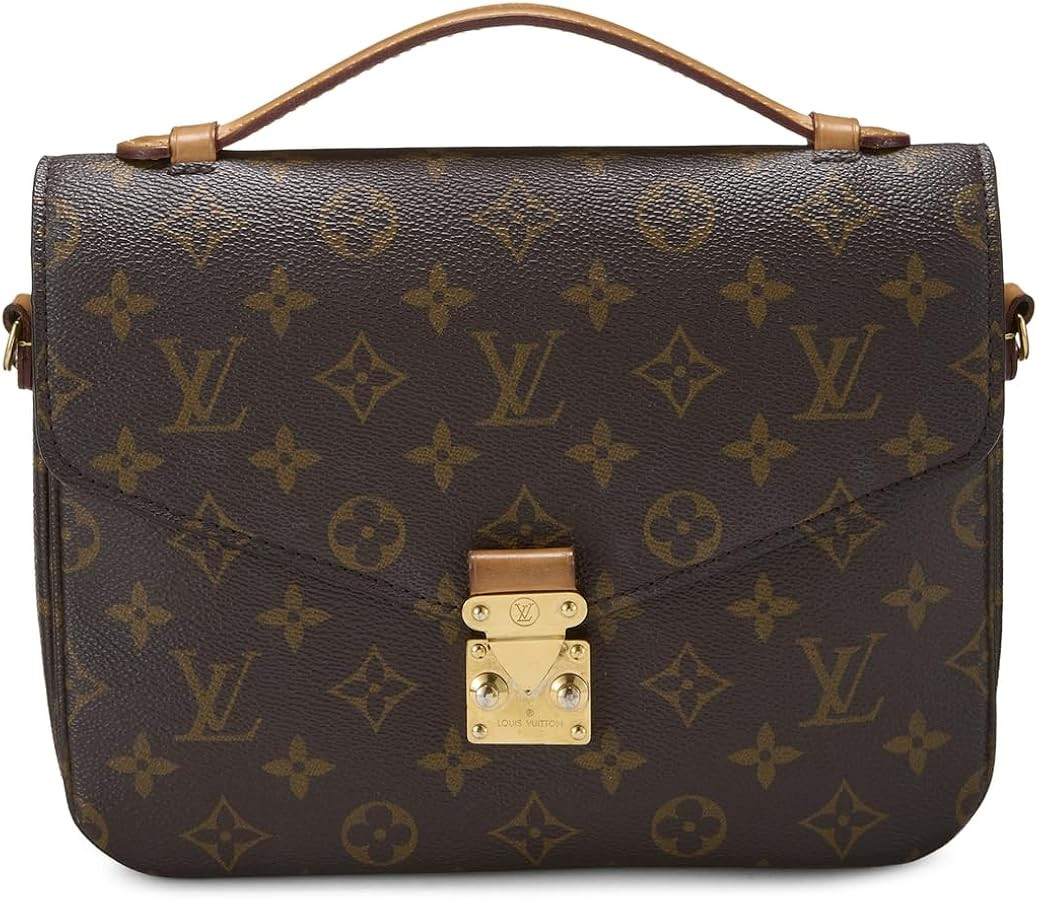 WHAT GOES AROUND COMES AROUND Women's Pre-Loved Louis Vuitton Monogram Pochette Metis Bag | Amazon (US)