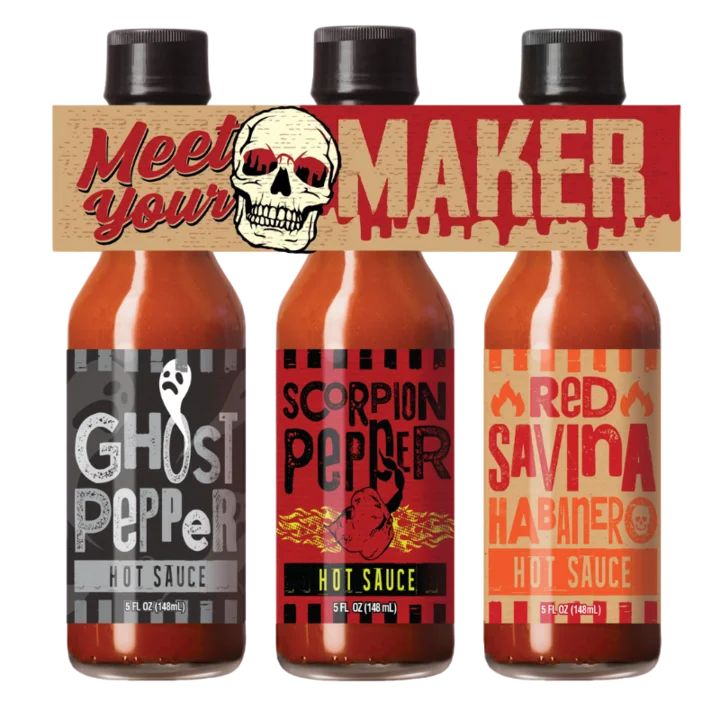 Meet your Maker 3 hot sauce gift set | Walmart (US)