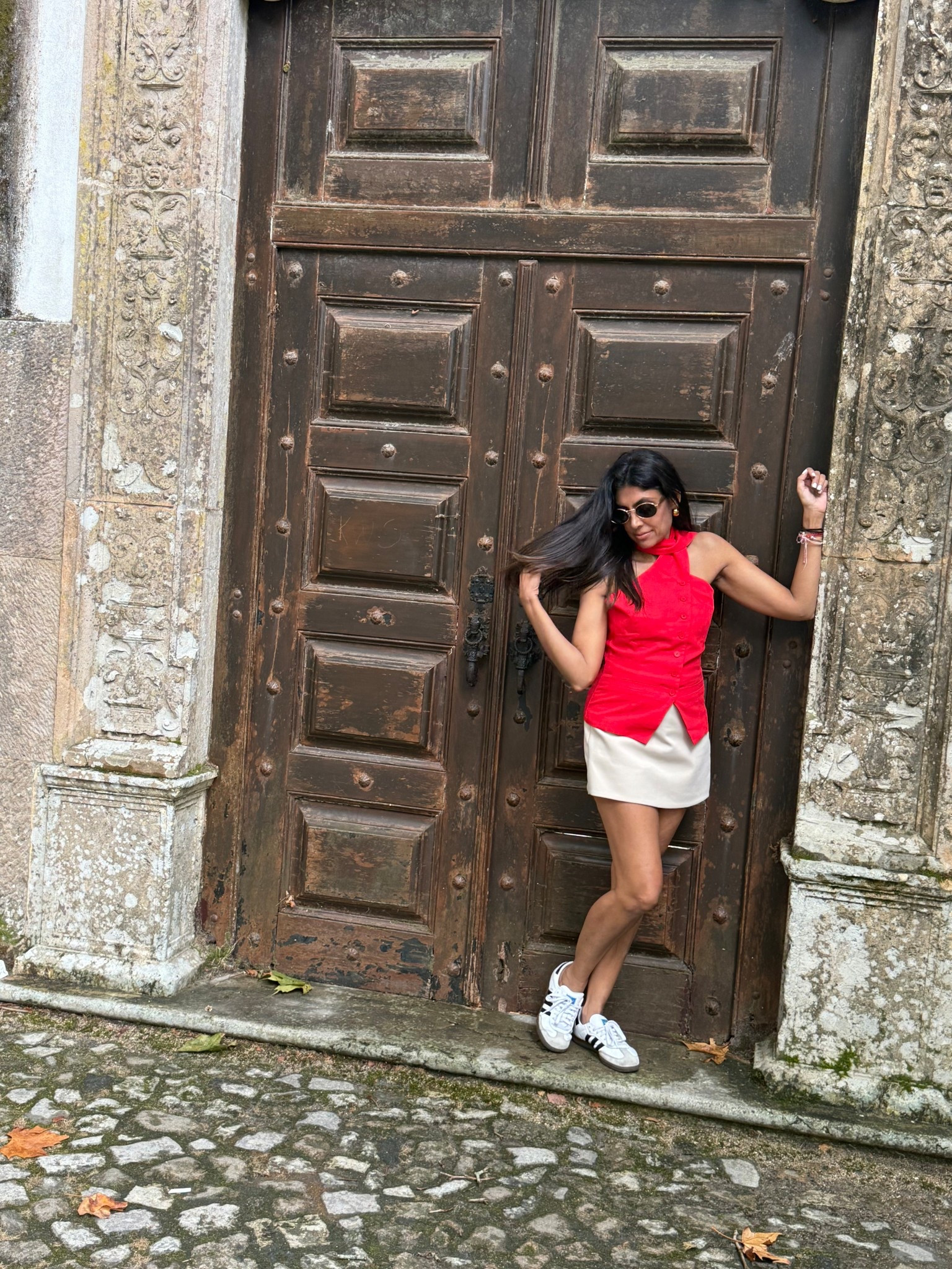 The cutest top that has a scarf hanging in the back 

#LTKStyleTip #LTKFindsUnder50 #LTKFindsUnder100