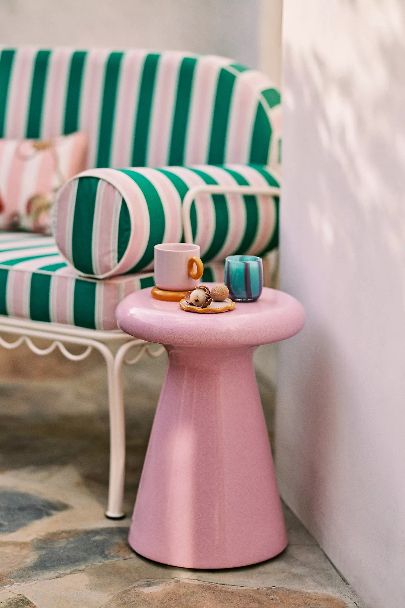 Lottie Indoor/Outdoor Side Table | Anthropologie (US)