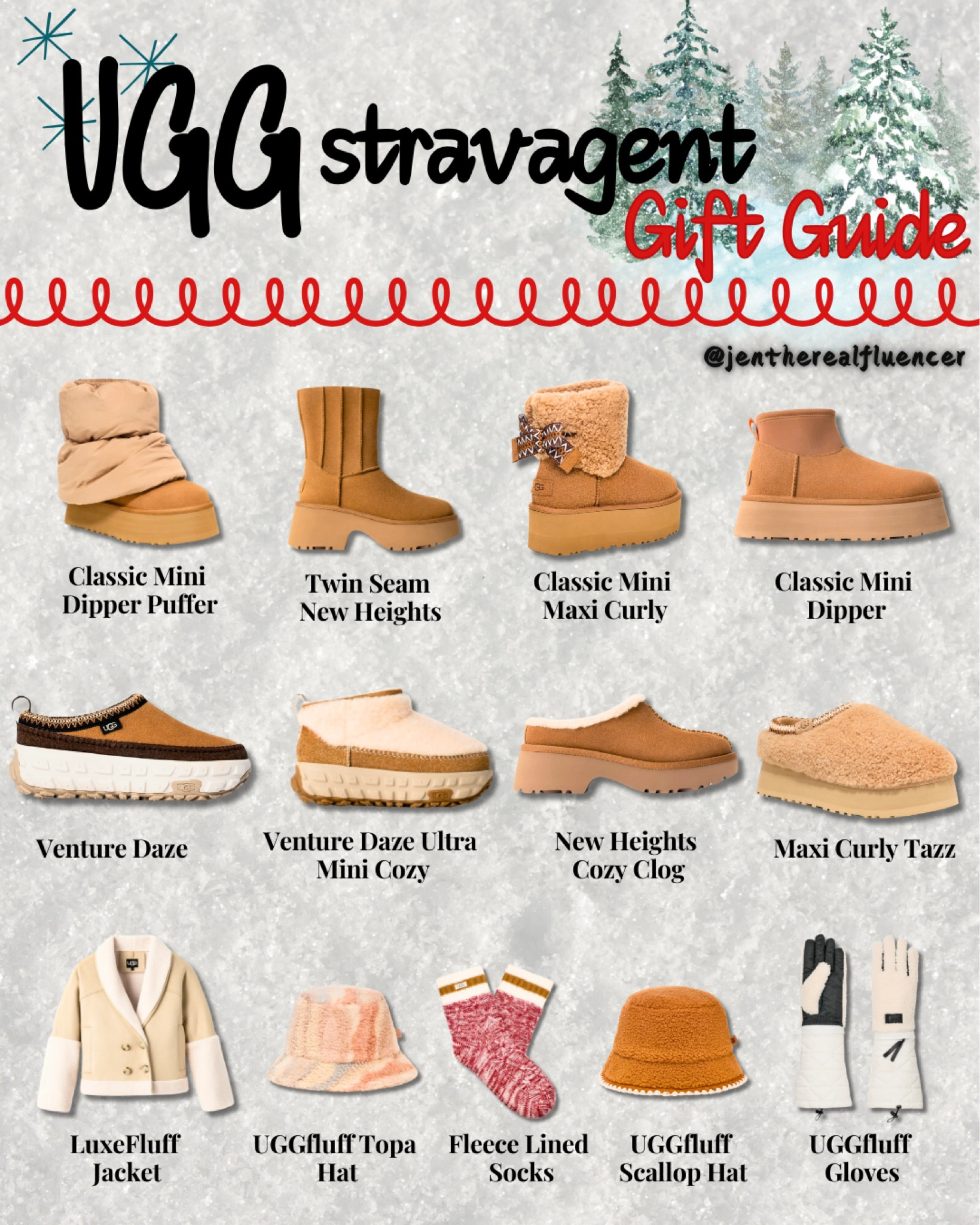 Gift guide for the UGG lovers💗

Gift guide, seasonal, for her, for him, presents, Christmas, uggs, shoes, footwear, comfy, boots, winter clothes

#LTKHoliday #LTKSeasonal #LTKGiftGuide